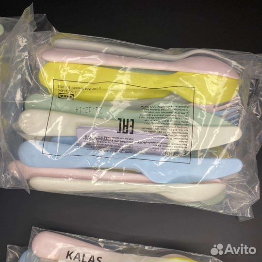 Икеа. Новые наборы детской посуды. Калас