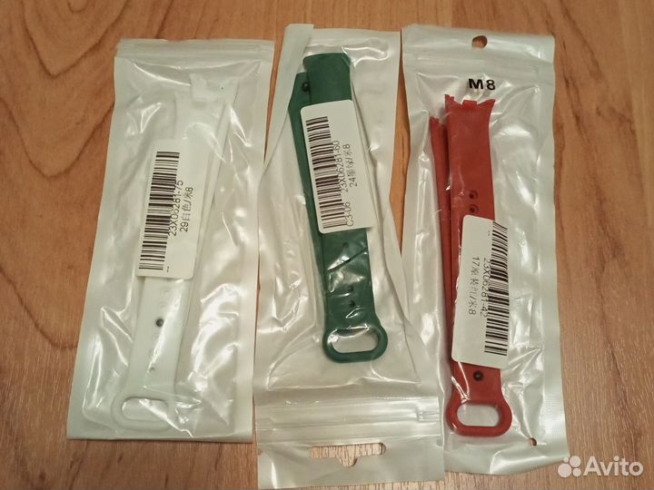 Ремешки для часов apple watch и xiaomi mi band 8