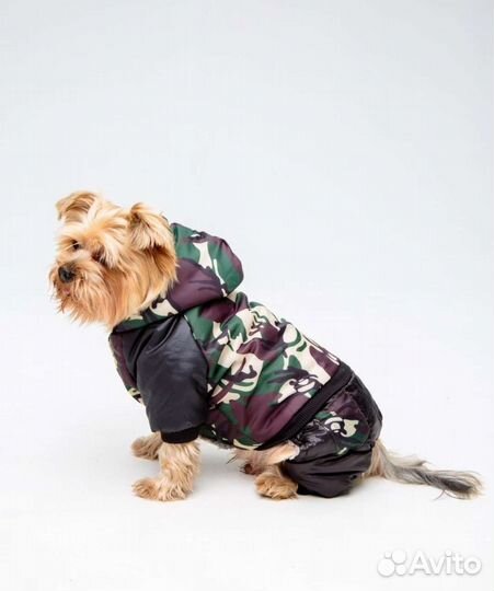 Комбинезон теплый для собак новый