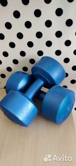 Гантели 5кг каждый