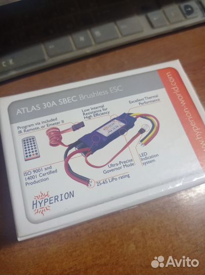 Регуляторы оборотов Hacker x-40 и Hyperion 30a