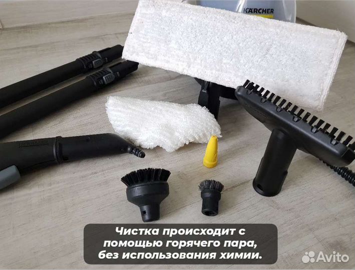 Моющий пылесос и пароочиститель в аренду