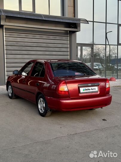 Hyundai Accent 1.5 МТ, 2005, 309 000 км