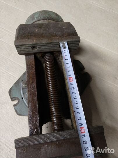 Тиски станочные поворотные СССР