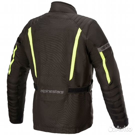 Alpinestars Gravity Drystar Jacket Black-yellow fl