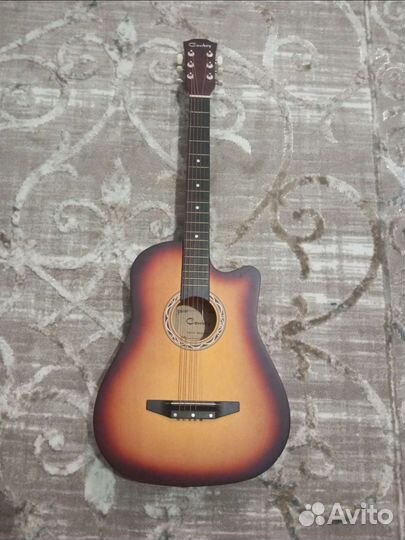 Акустическая гитара cowboy с чехлом