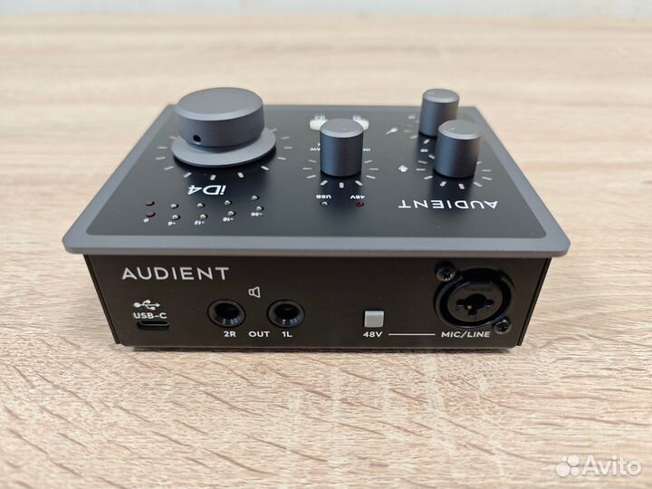 Audient id4 mkii (на запчасти)