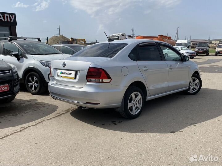 Volkswagen Polo 1.6 AT, 2017, 103 500 км