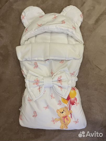 Конверт на выписку весенний