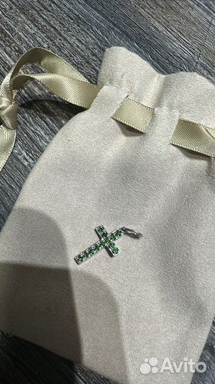 Крестик серебро