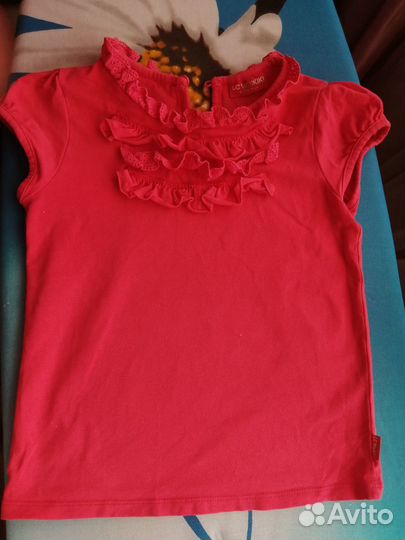 Футболки для девочки 110-116 см
