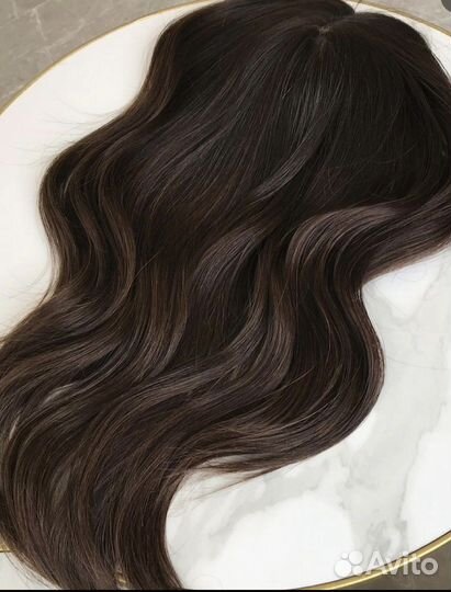 Накладка из натуральных волос