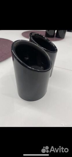 Насадки на глушитель бмв черные