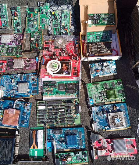 Старые комплектующие пк