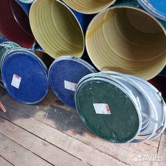 Бочка металлическая