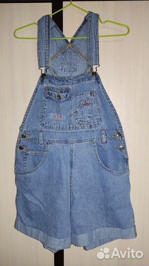 Комбинезон джинсовый женский