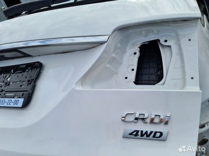 Крышка багажника со стеклом задняя Hyundai Grand