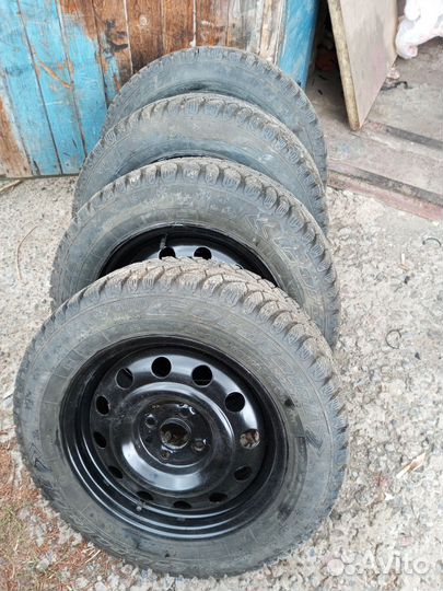 R15 Cordiant Sno-Max 195/65, PCD 4x100 DIA 52