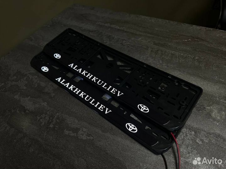 Рамка номера с подсветкой LED