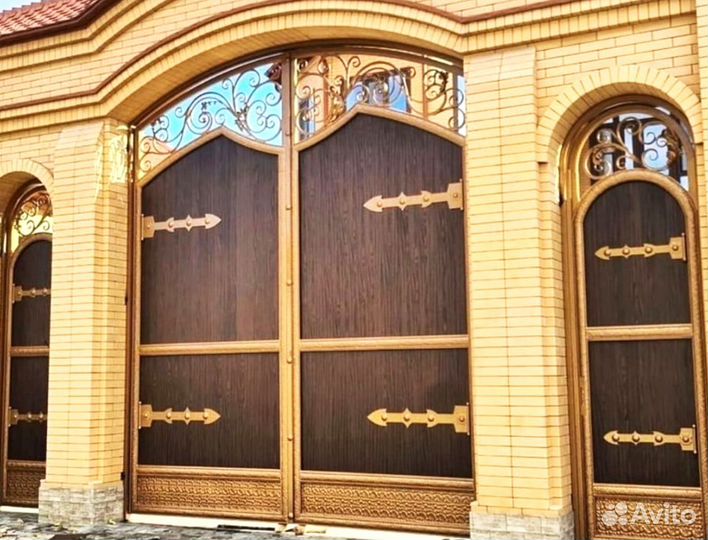 Кованые ворота