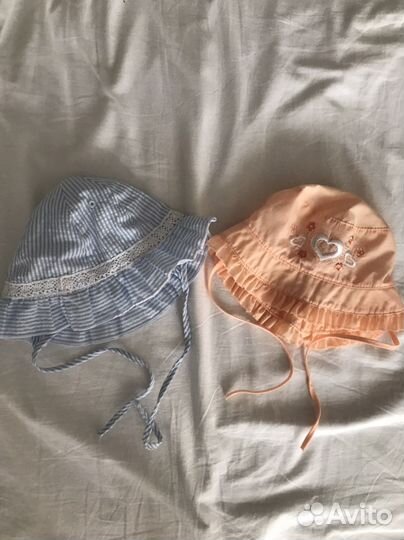 Панама для девочки (2 шт)