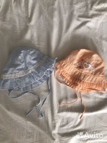 Панама для девочки (2 шт)