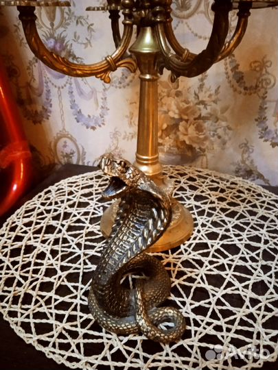 Старинная арабская статуэтка Кобра