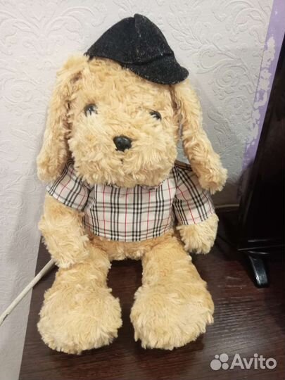 Плюшевая собачка