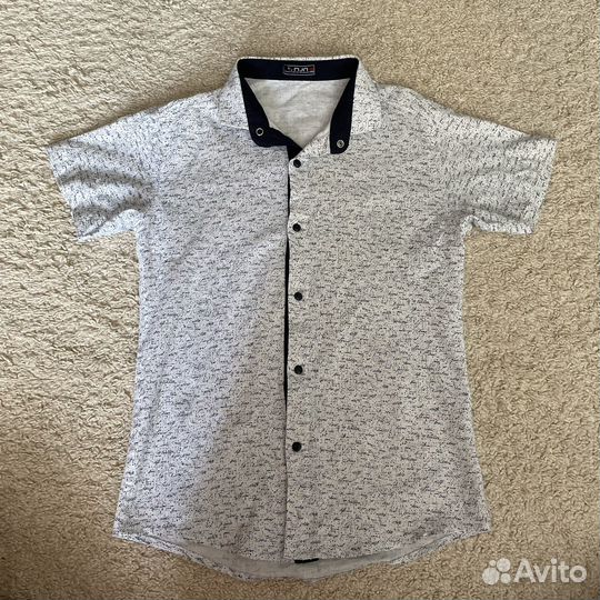 Рубашки школьные пакетом для мальчика Турция 140