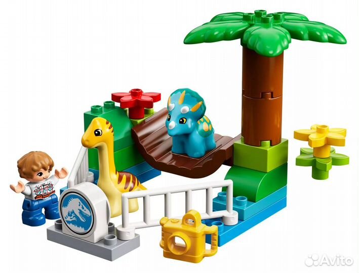 Lego duplo 10879 Парк динозавров