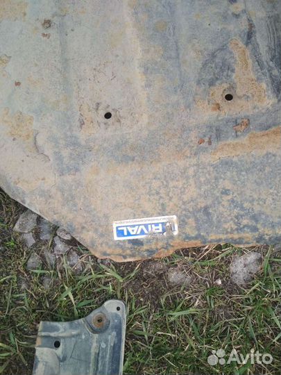 Защита + пыльник картера двигателя киа соол