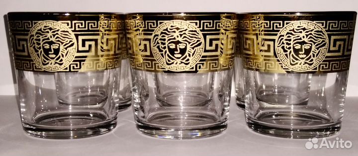 Набор стаканов Versace Meduza, 250мл.Новый