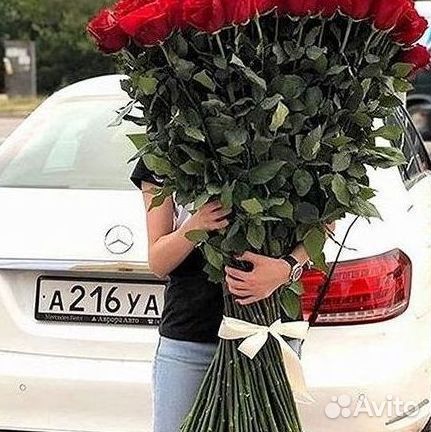 Высокие розы Гигантские розы Доставка цветов