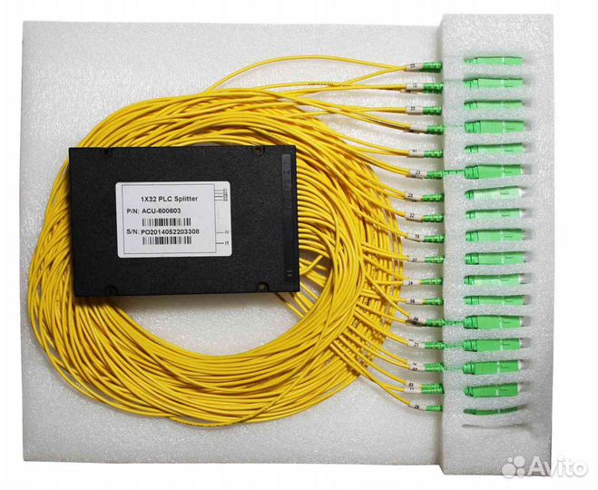 Сплитор разветвитель для gpon 32 порта
