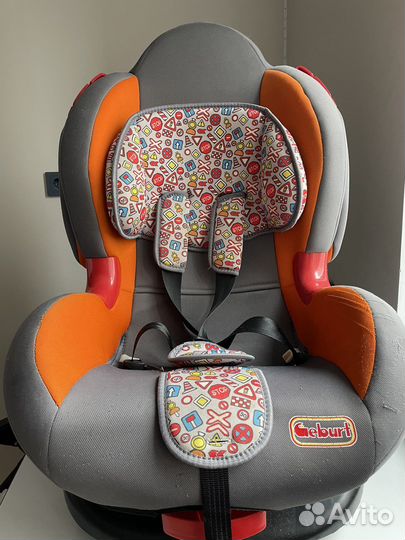 Автокресло geburt 9-18 кг isofix