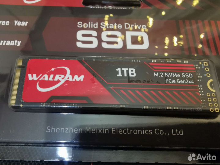 Ssd m2 новый 1tb nvme