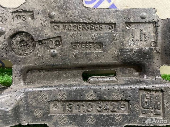 Абсорбер бампера передний левый Opel Astra H купе