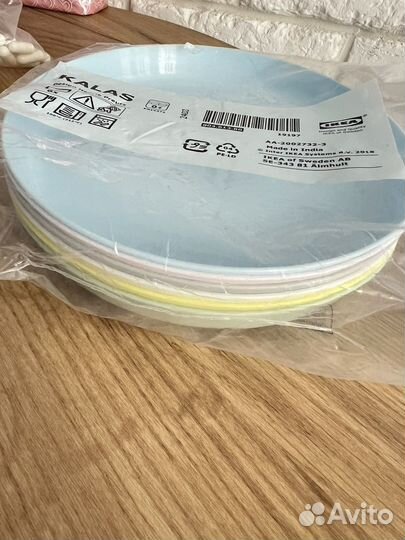 Посуда IKEA тарелки набор