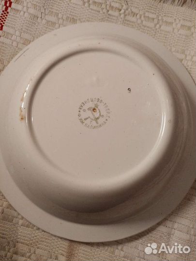 Тарелка-блюдо Кузнецово, винтаж