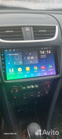Suzuki swift android штатная магнитола teyes