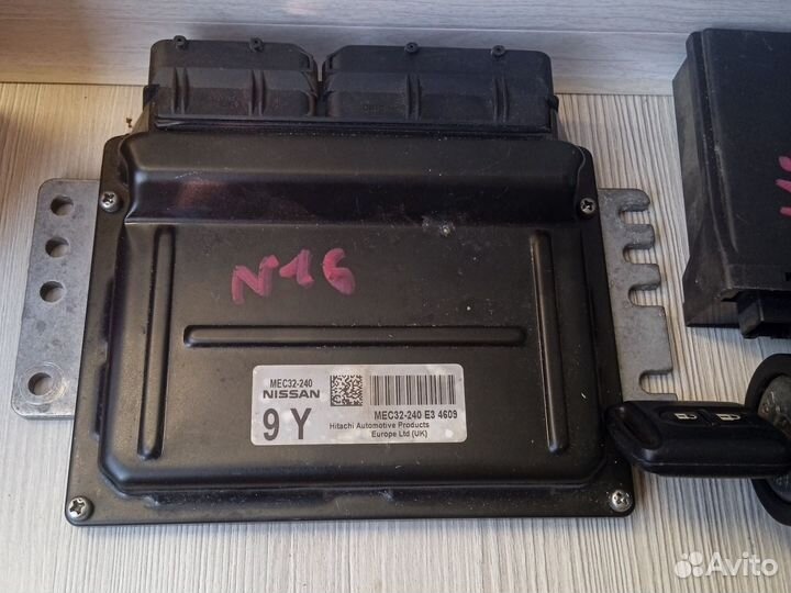 Эбу мозги ниссан альмера