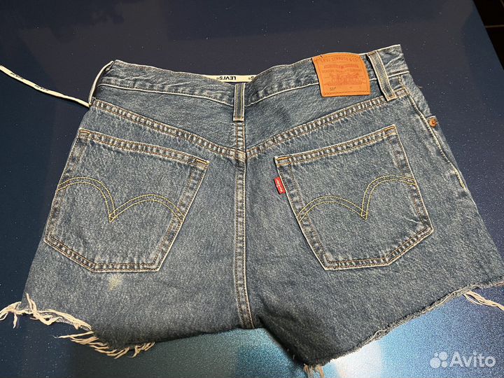 Джинсовые шорты levis 501