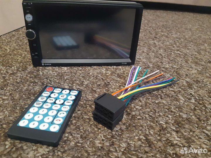 Магнитола (автомагнитола) 2 din (дин) 7010-7018b