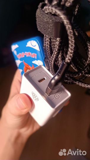 Набор BY: быстрая зарядка, кабель, повербанк 5000m