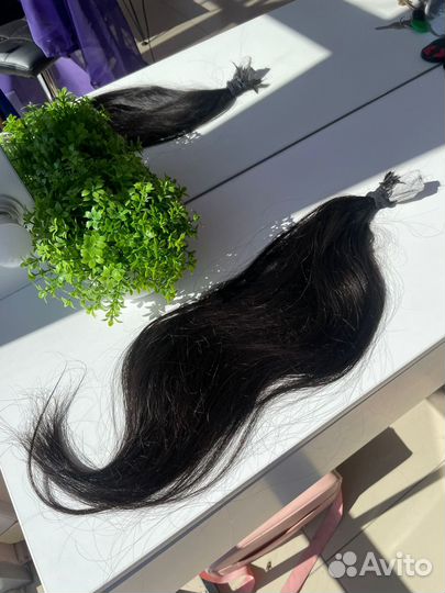 Волосы для наращивания 65 см бу