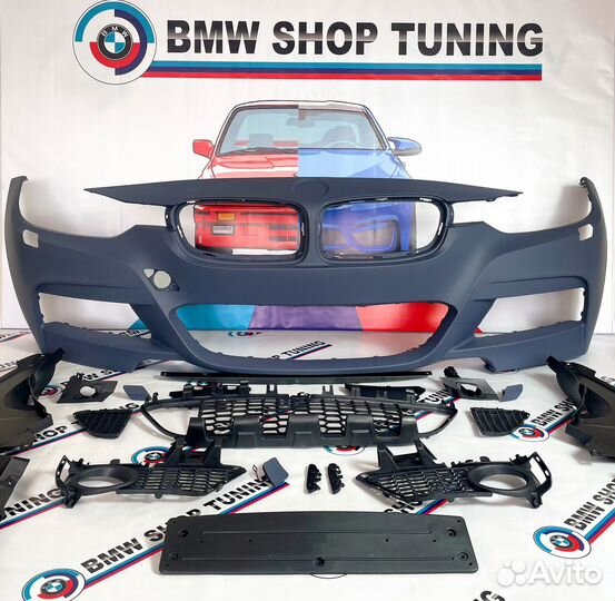 Бампер передний Bmw F30 M пакет