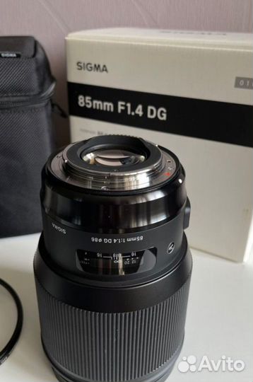Объектив Sigma 85mm f/1.4DG HSM Art Canon