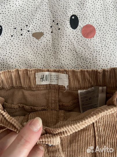 Вещи пакетом на девочку hm 122-128