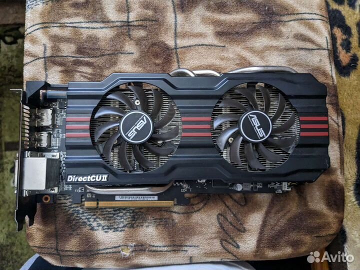Видеокарта Asus HD 7870 2 gb