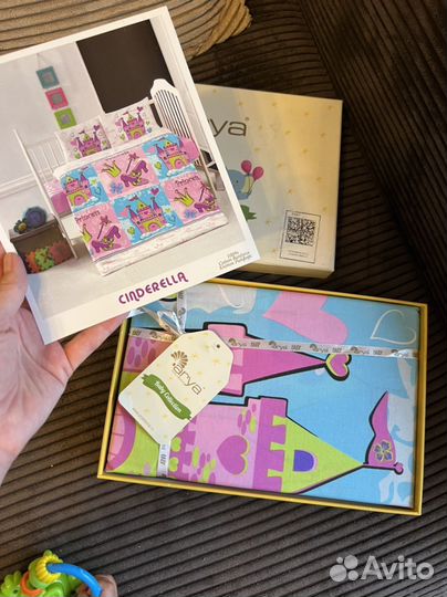 Детское постельное белье новое